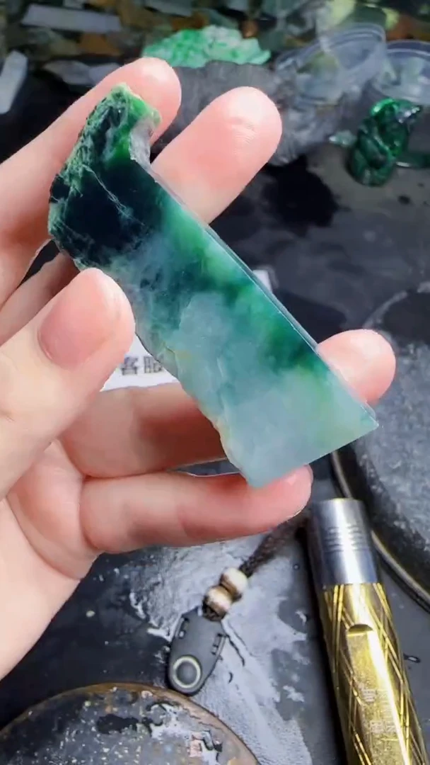 未镶嵌挂件翡翠天然翡翠046