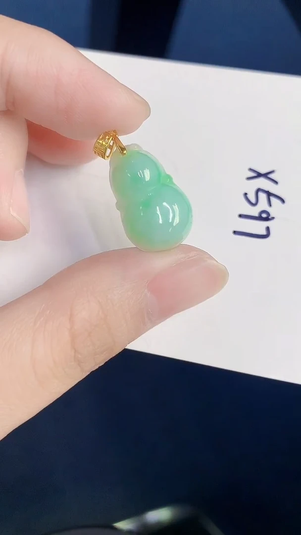 颈饰未镶嵌翡翠天然翡翠缅甸A货