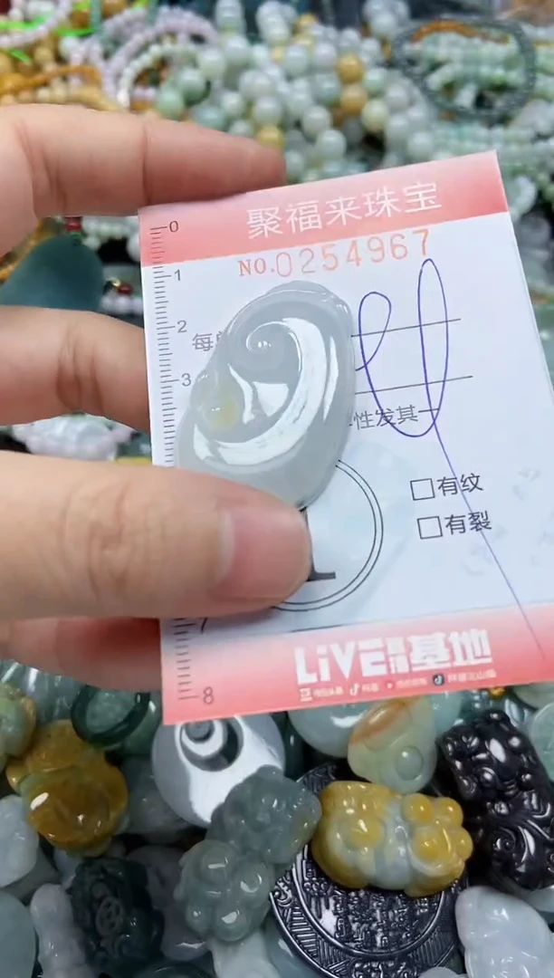 未镶嵌挂件翡翠闪购0254967