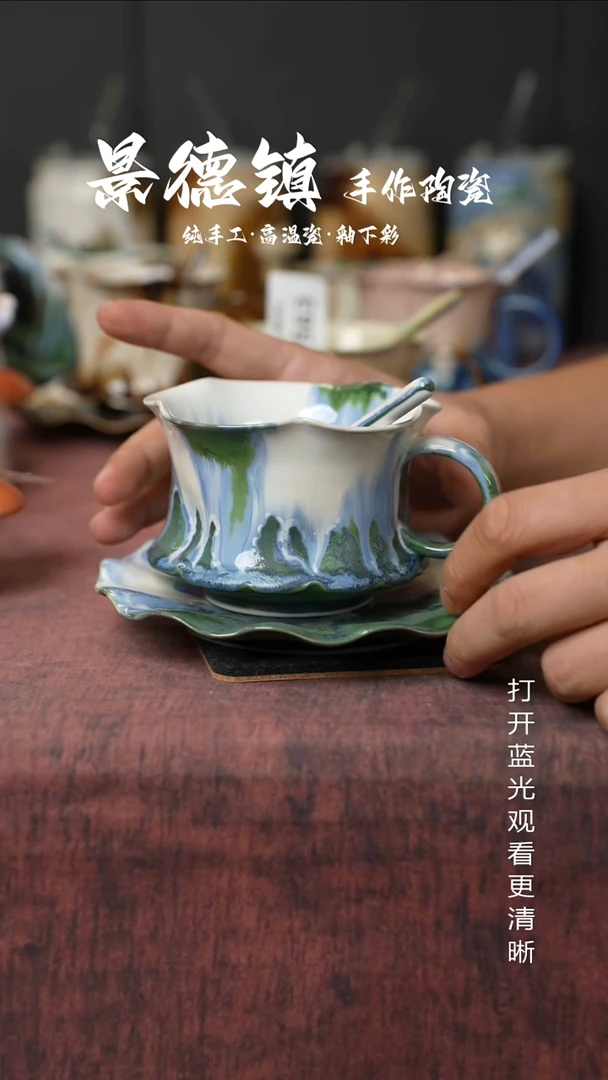 原创景德镇手工高温陶瓷565