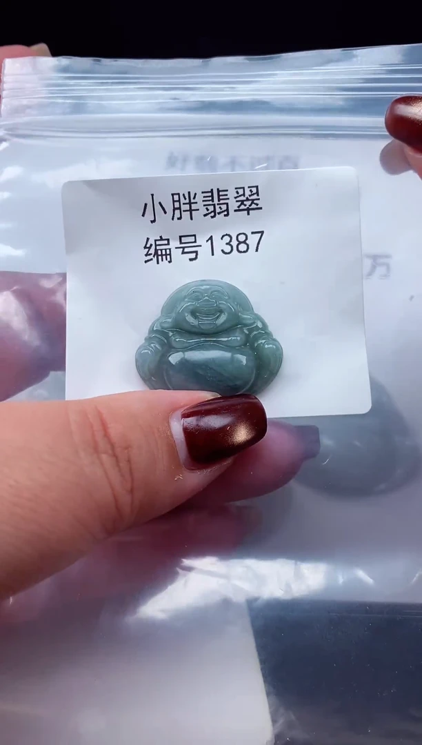 颈饰未镶嵌翡翠缅甸天然A货翡翠1387