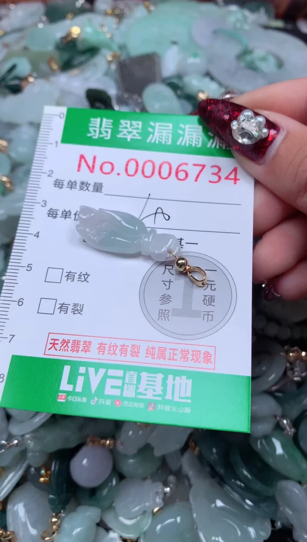 颈饰未镶嵌翡翠6734