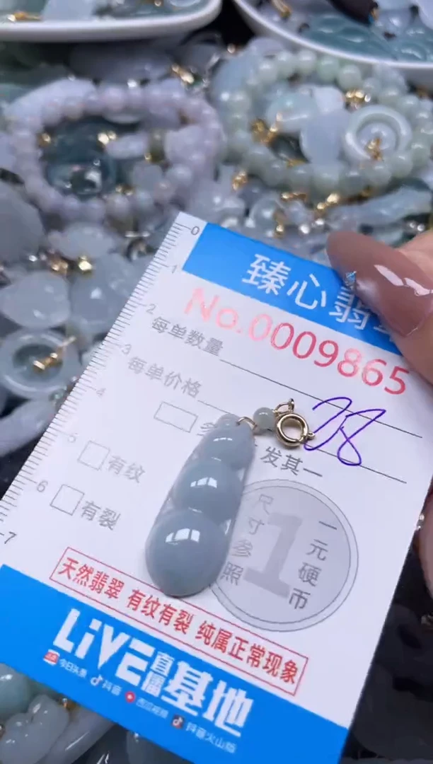 颈饰未镶嵌翡翠9865