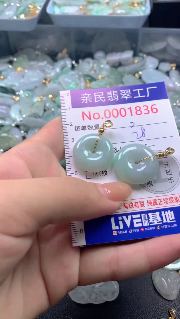 颈饰未镶嵌翡翠1836
