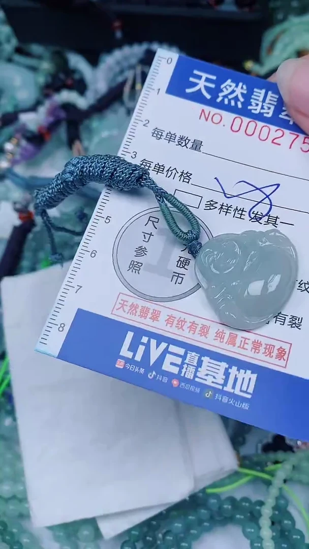翡翠未镶嵌颈饰00002758