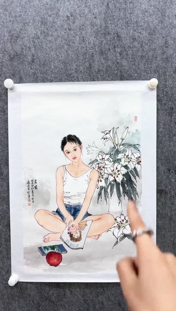 【闪购商品】国画L-赵老师绘画作品