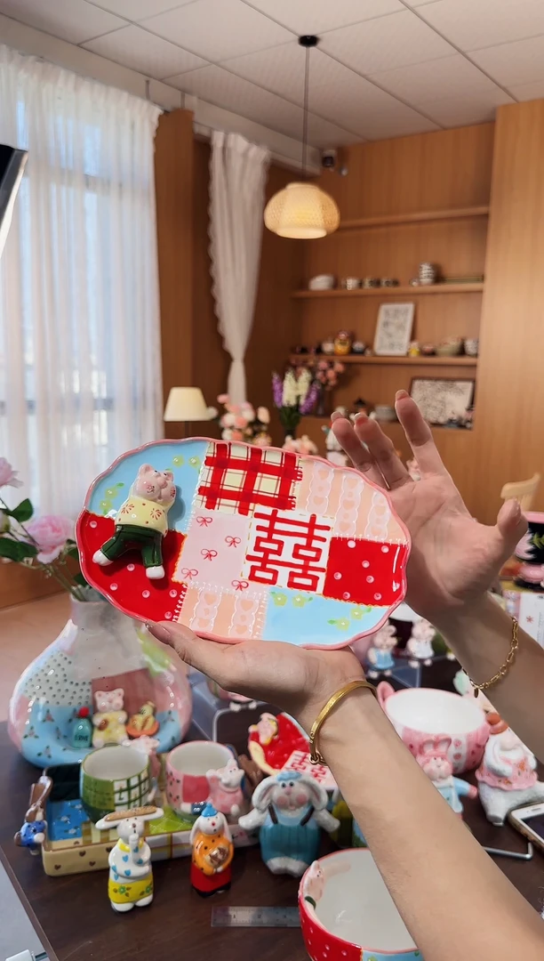 陶奢【POP兔喜系列--早餐盘