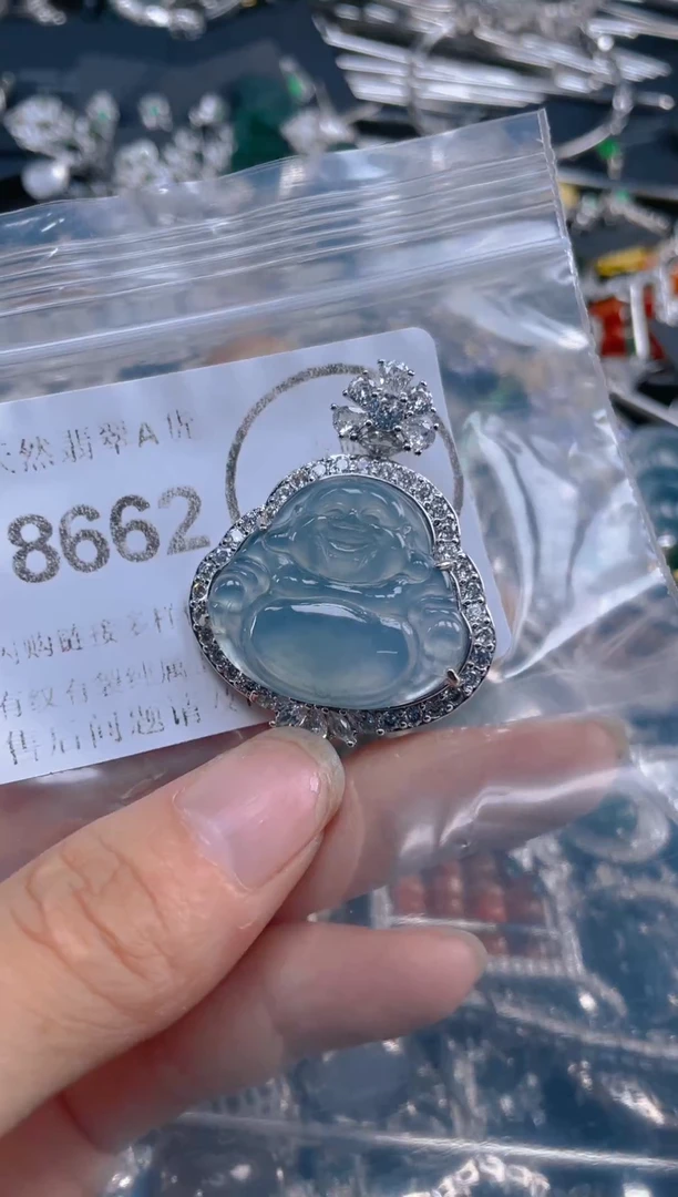 颈饰未镶嵌翡翠8662