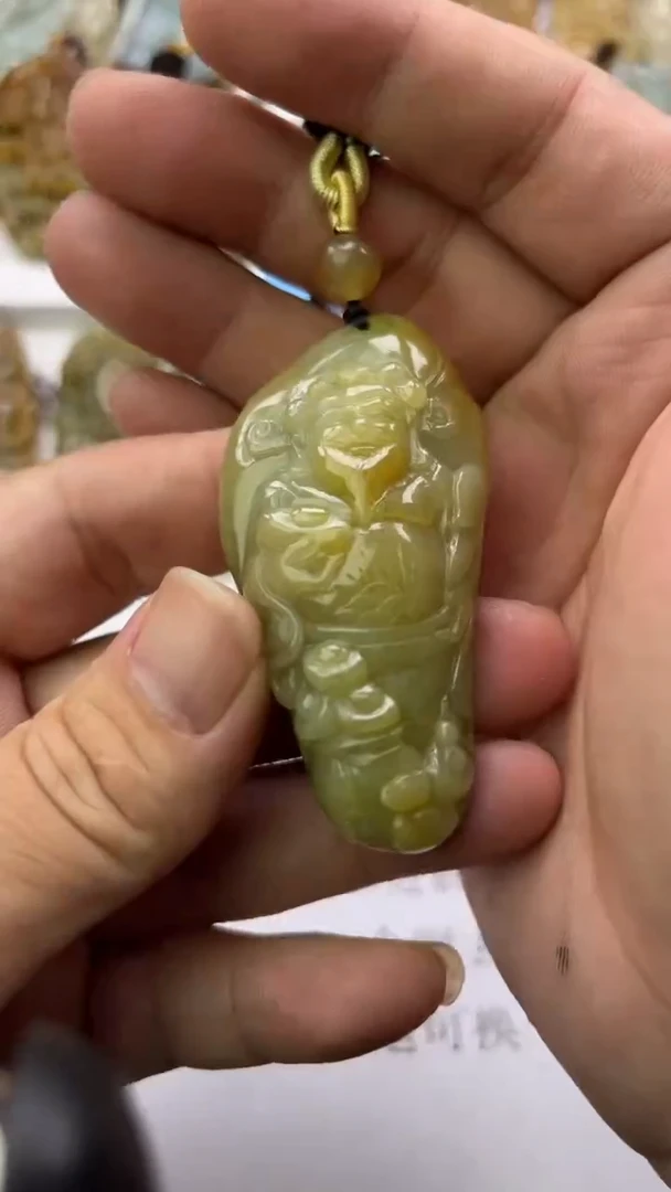 翡翠未镶嵌吊坠(不含链)天然翡翠