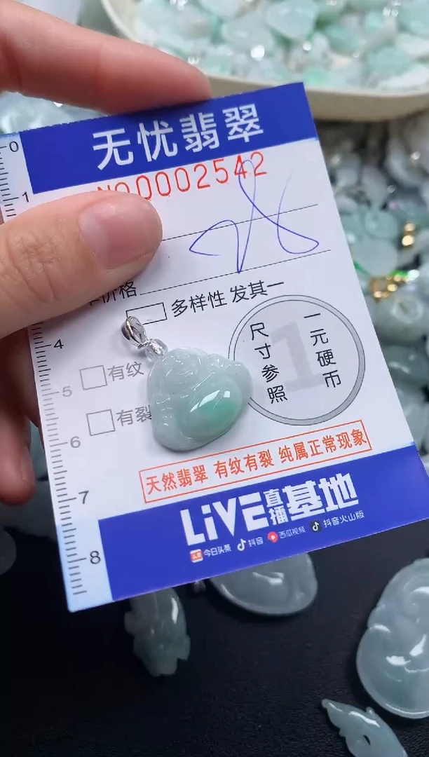 颈饰未镶嵌翡翠4542