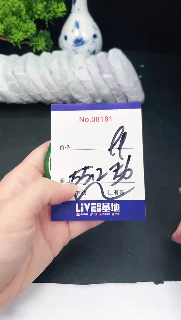 未镶嵌手镯翡翠8181