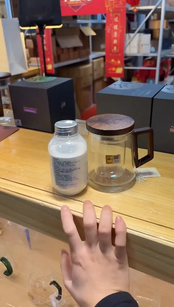 【闪购商品】禾器-木笙杯-透明色+禾器清洁剂