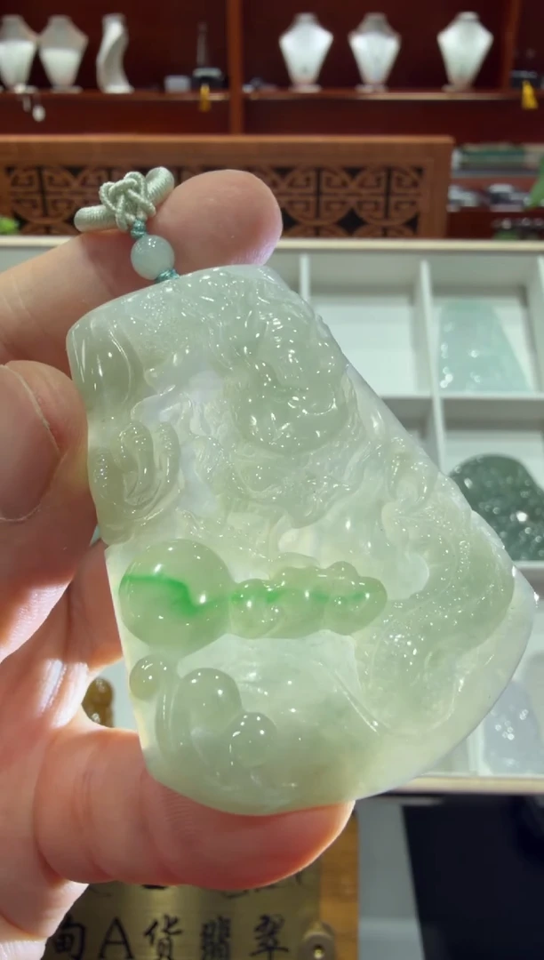 未镶嵌挂件翡翠A货翡翠多样性孤品