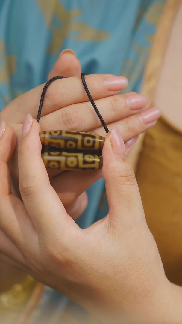 玛瑙/玉髓项链未镶嵌多样性发其一 9眼