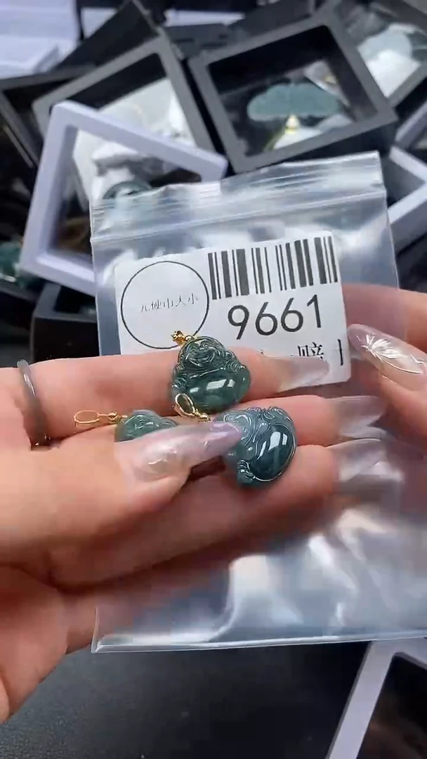 吊坠(不含链)未镶嵌翡翠9661