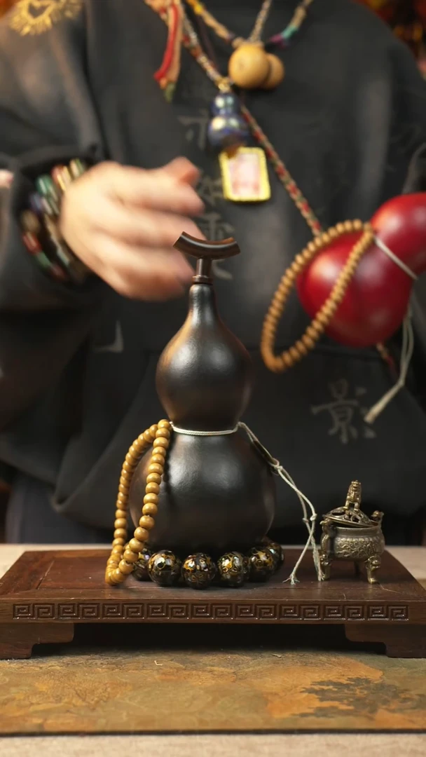572大漆一物一拍记葫堂出品【不带手串】