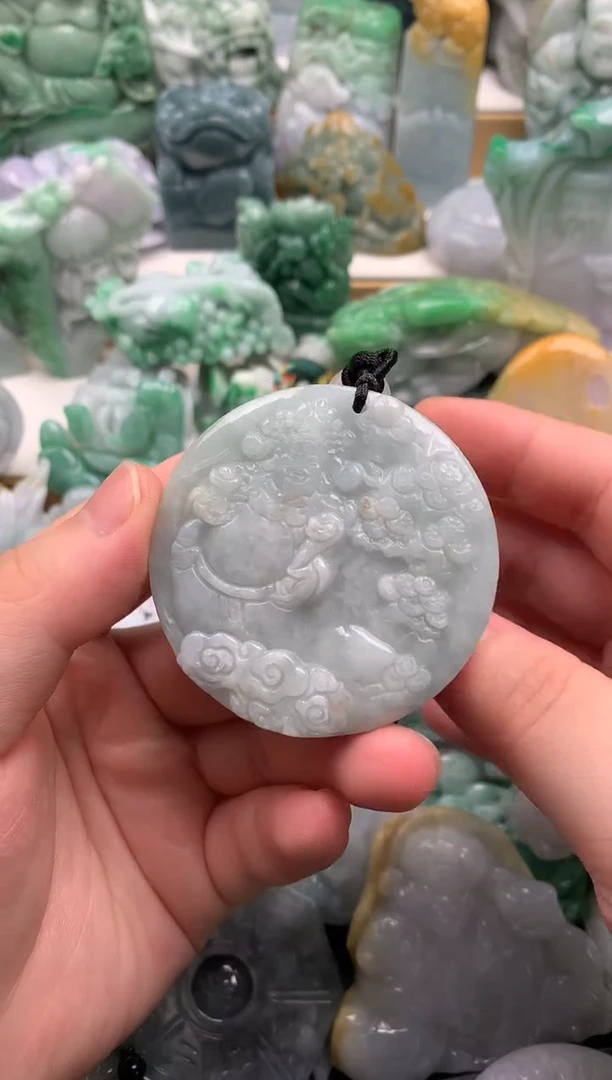 吊坠(不含链)未镶嵌翡翠1