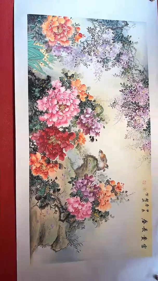 【闪购商品】国画国画绘画0307-HM331花