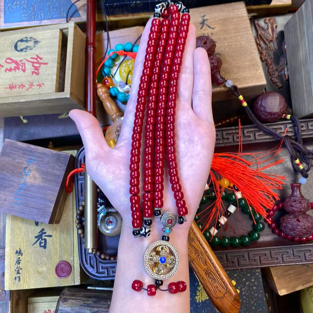 天然辰砂【闪购商品】-朱砂108 红红红