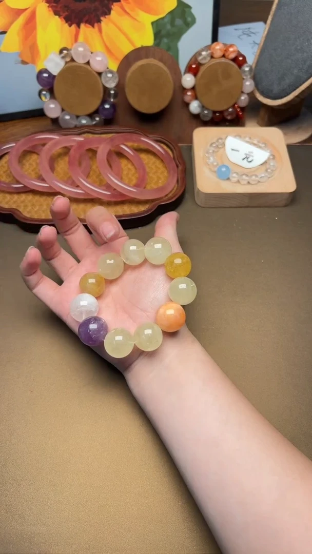 未镶嵌手串水晶1