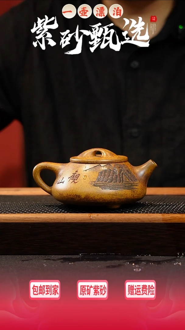 茶壶紫砂 一壶漂泊紫砂茶器