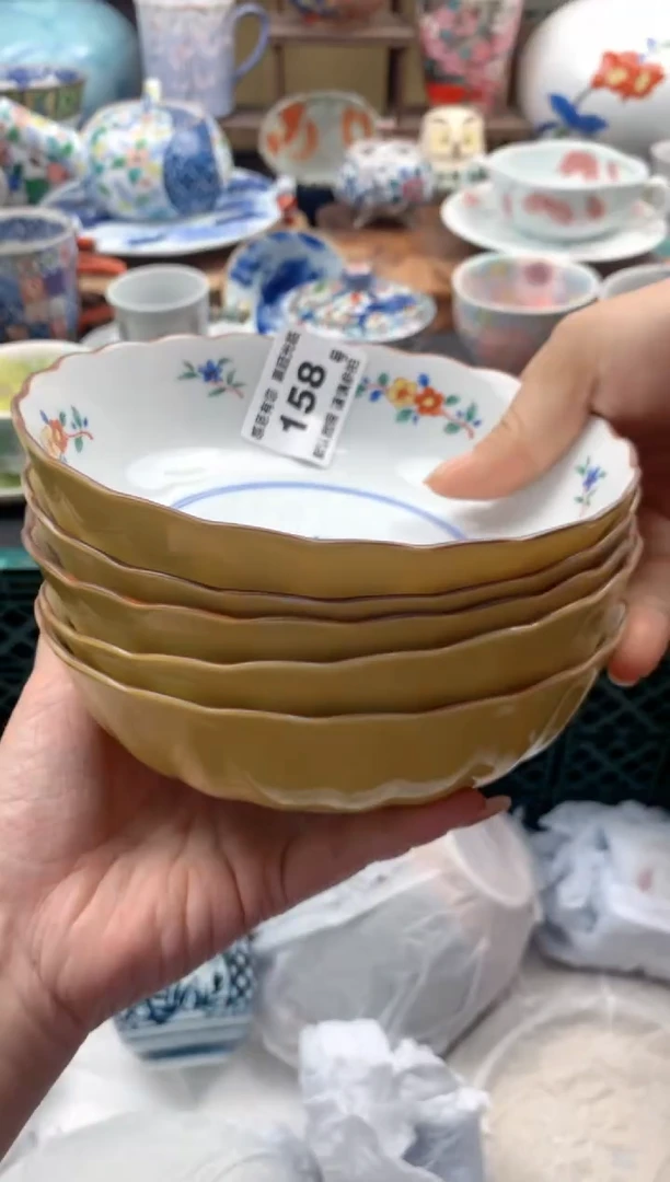 瓷片小*蛋158号九姑娘工艺品瓷器