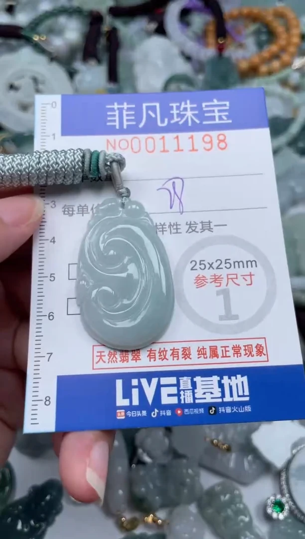 颈饰未镶嵌翡翠11198