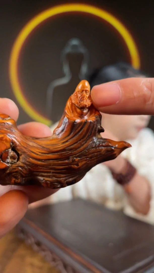 柏木（崖柏）手工摆件,先抢先得! 编号:363