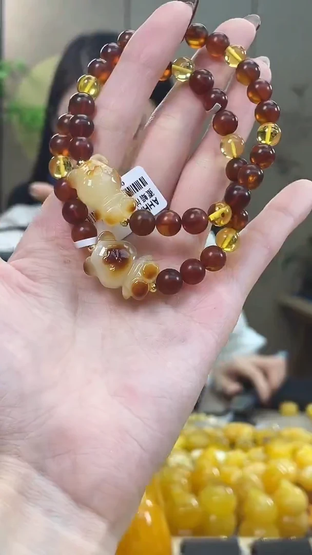 裸石琥珀未镶嵌多样性发货发其一Jj18