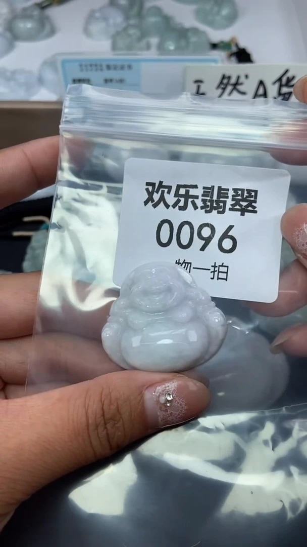 颈饰未镶嵌翡翠缅甸天然翡翠0096