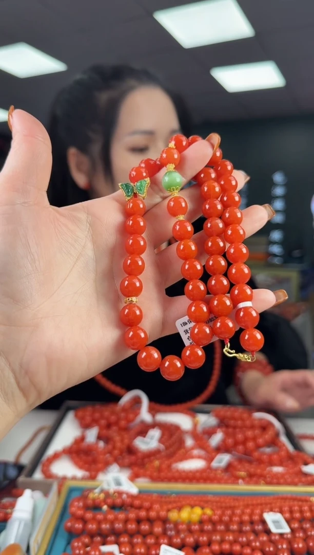 未镶嵌珠串南红玛瑙多样发其一/9/98091806999