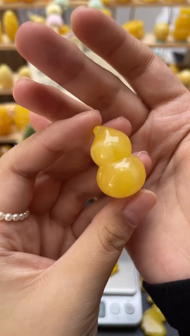 琥珀未镶嵌珠宝奇石074琥珀蜜蜡微瑕