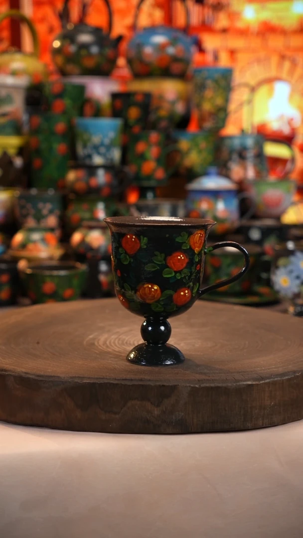 油画   釉下彩   杯子