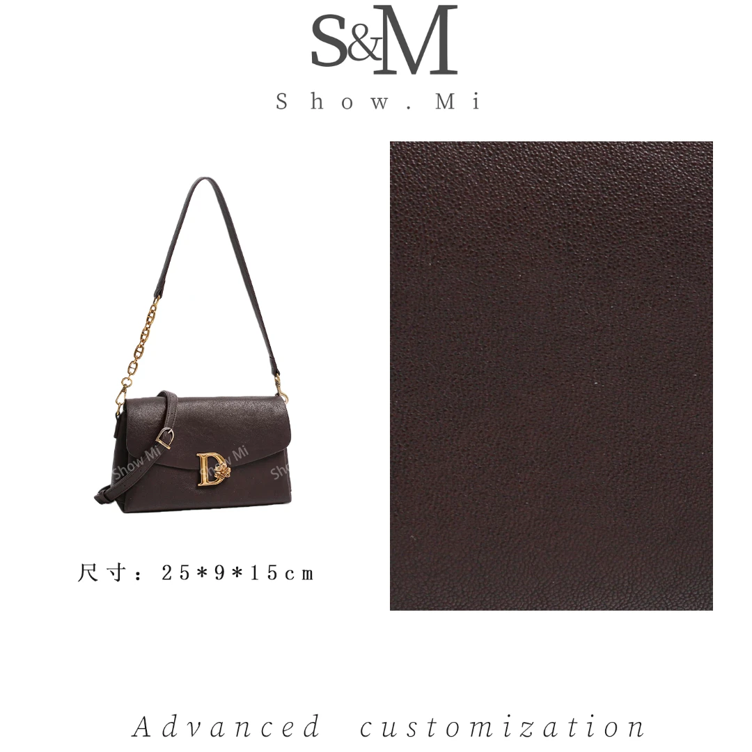 【Show Mi】QYX-81702-巧克力-轻奢小众时尚百搭女士包包sm