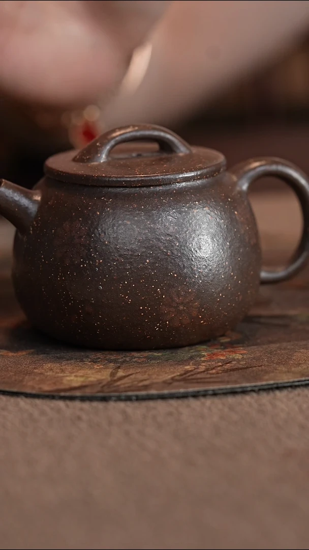 茶壶紫砂天星泥明式巨轮