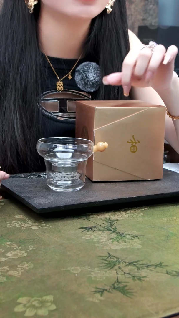 禾器 奉珠不锈钢茶漏/金玉色
