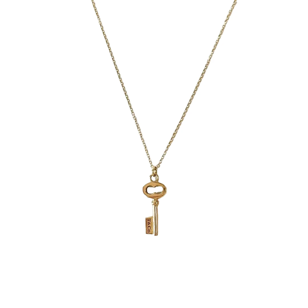 95新 Tiffany & Co./蒂芙尼 安洁利严选项链/0018103