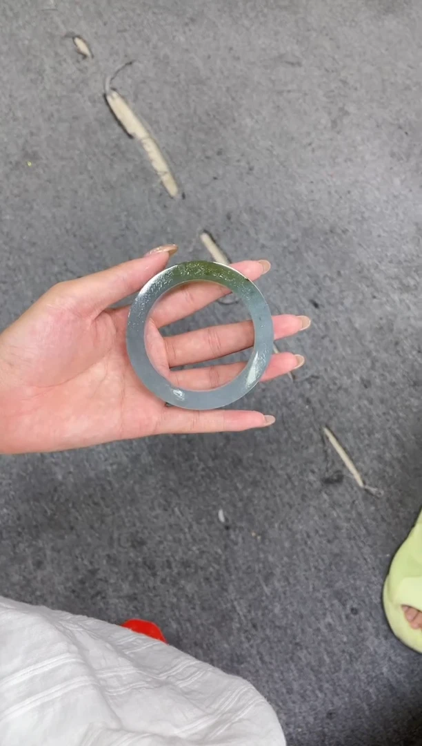 定制翡翠手镯未镶嵌爱****?【黑冰蓝杠】SZDZ454/DZS分单