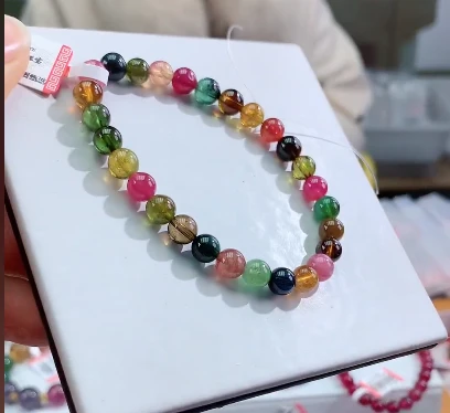 碧玺手串多样性发货
