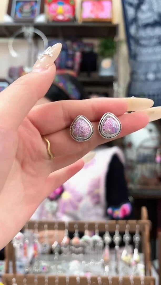 织绣民族风非遗老绣苗银饰品517*