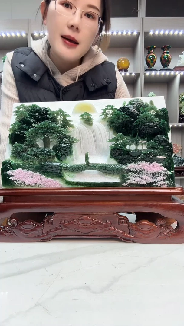 石材天然石材高端家居装饰摆件