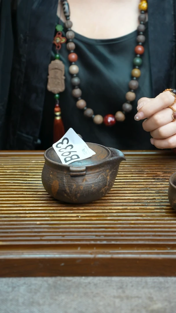 万古烧粗陶手工茶具