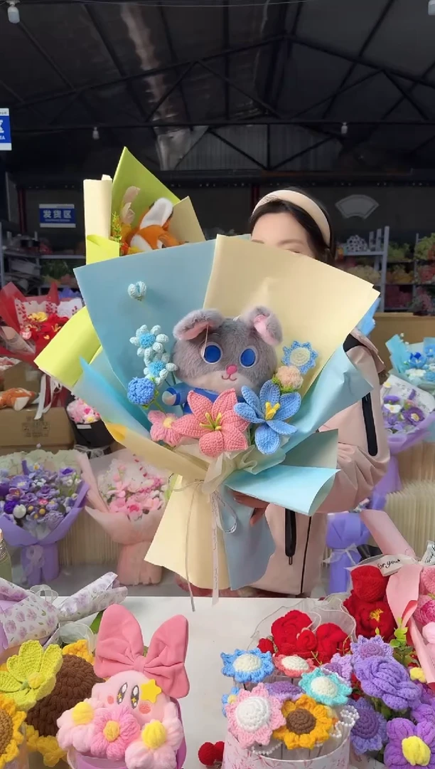 非遗手工花束，孤品清仓！！