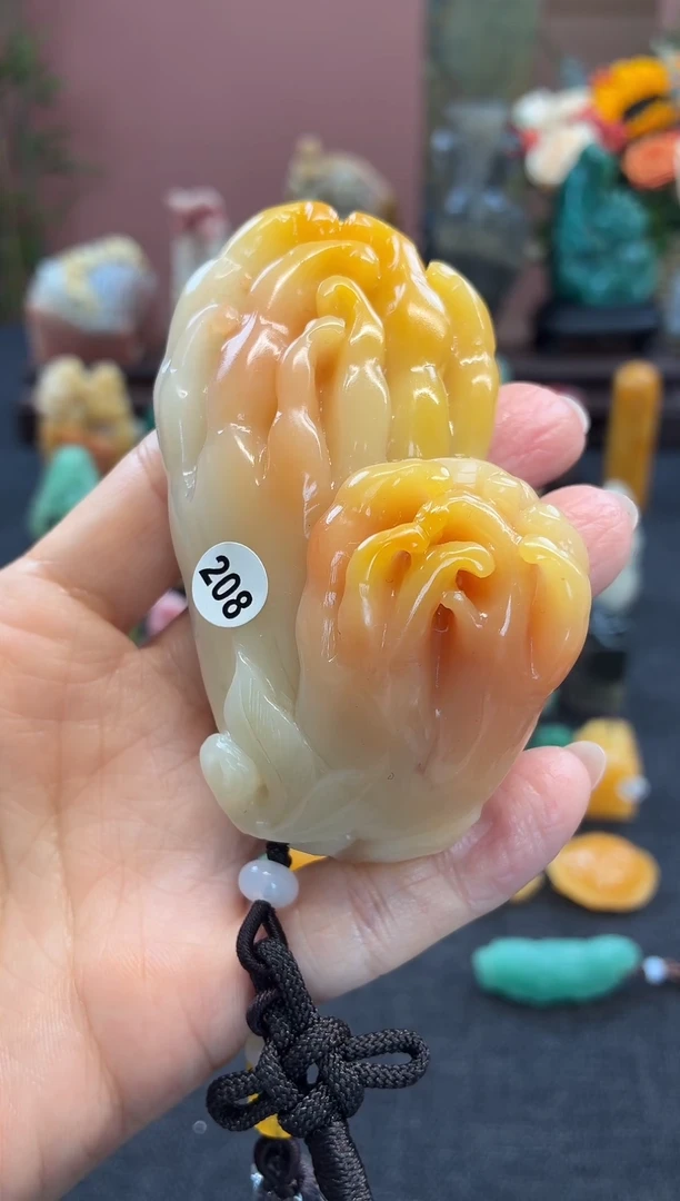 昌化石印石呢*208