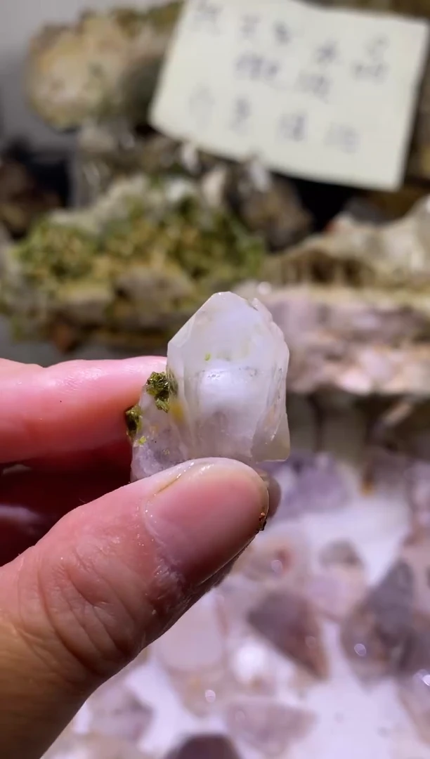 未镶嵌珠宝半成品水晶79号白幽灵隐山+四川美姑超七花园水晶
