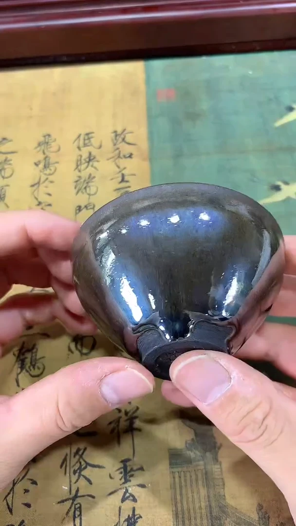 茶盏【览古雅韵】孤品建盏38号