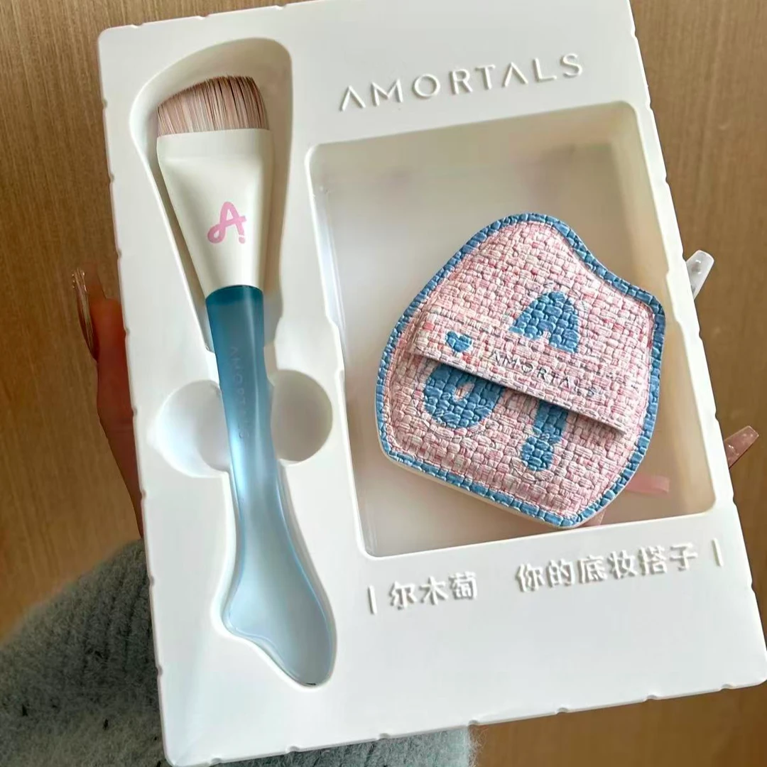 尔木萄鱼尾cp粉底刷