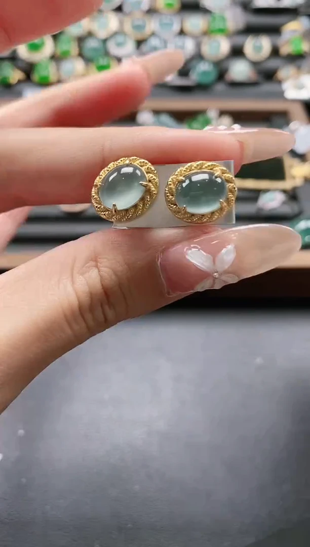 【闪购商品】翡翠戒指银S925镶嵌51511