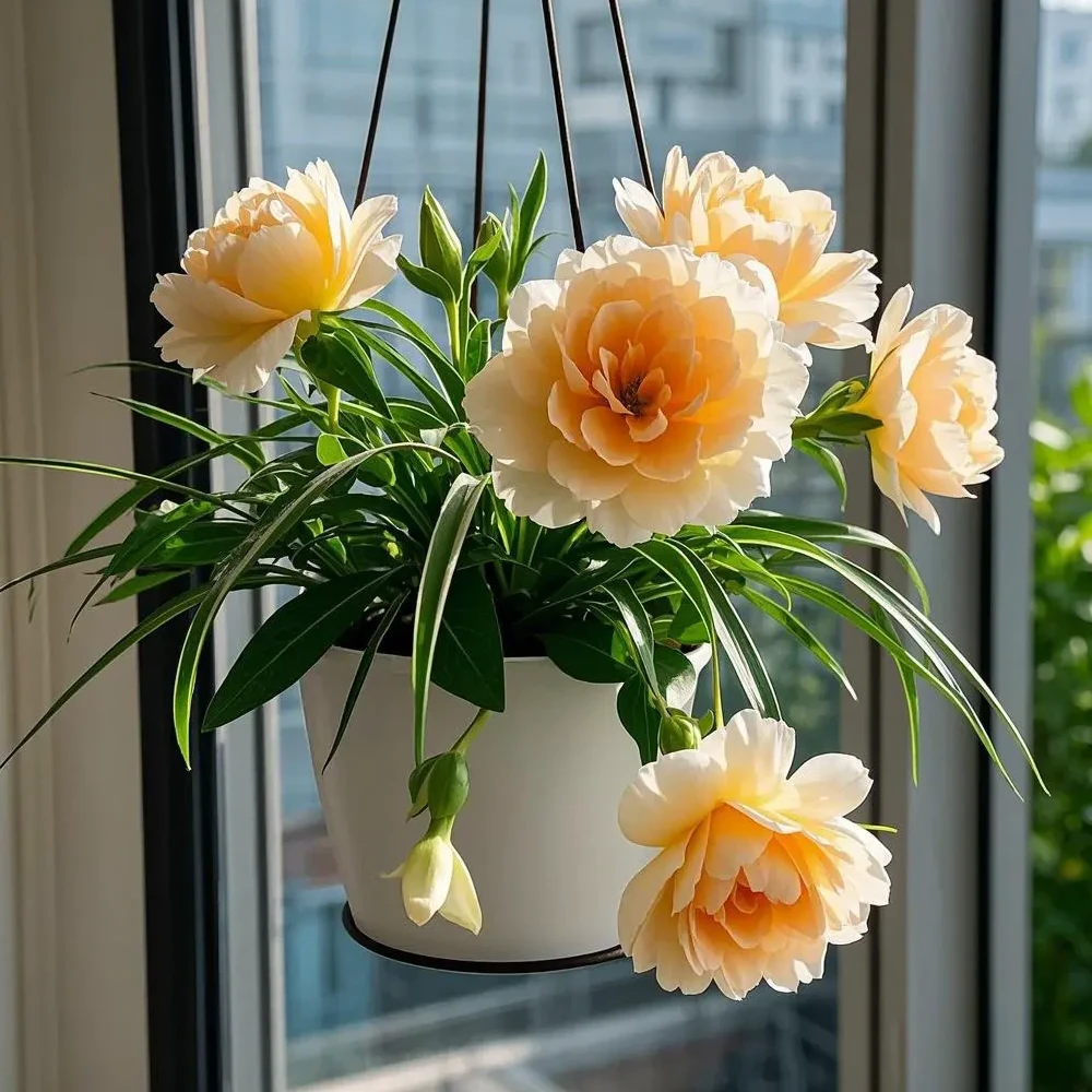 新品金娃娃吊兰浓香型花卉大花重瓣绿植四季植盆栽室内耐热易活花