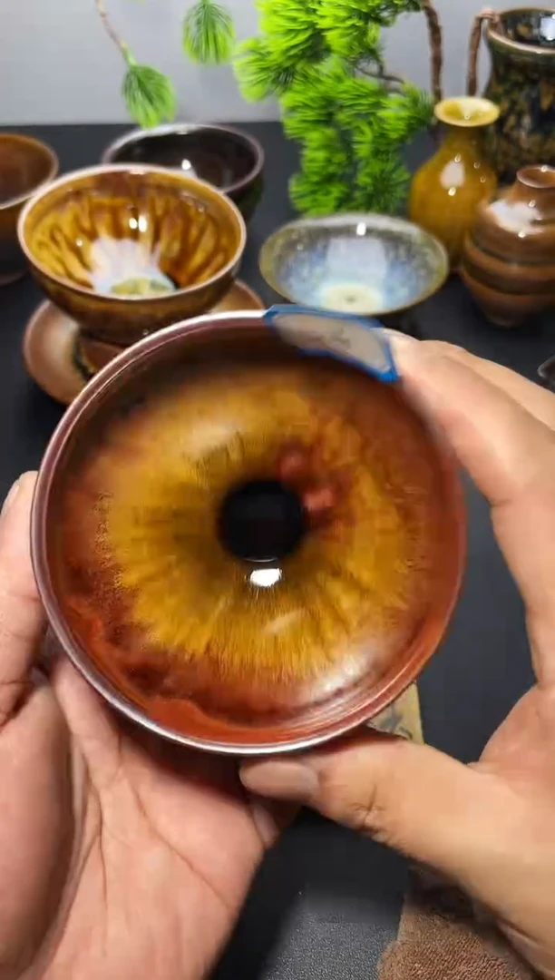 茶盏226叶紫建盏